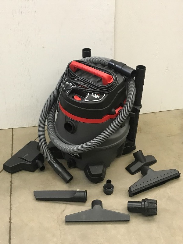 lot 6 image: Unused Ridgid 14-Gallon Commercial ...