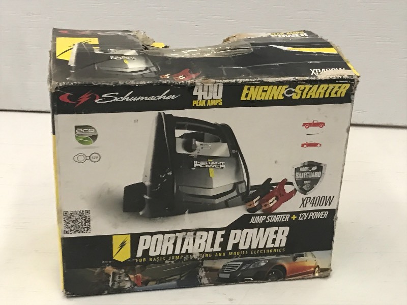 lot 28 image: Schumacher Portable 400Amp 12Volt J...