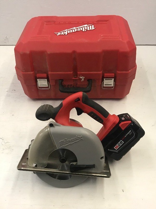 lot 53 image: Milwaukee M28 Cordless 6 78 Metal...