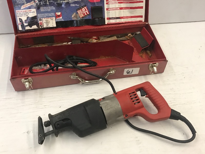 lot 61 image: Milwaukee Super Sawzall Reciprocati...