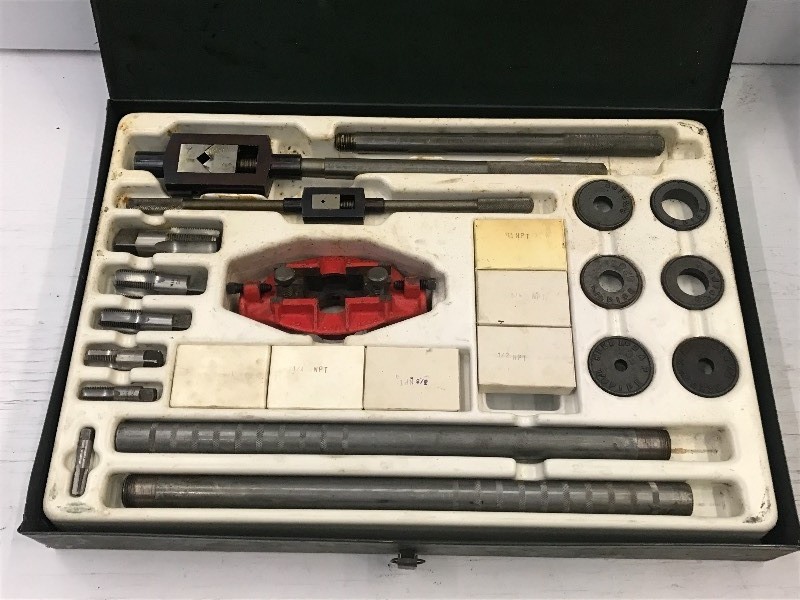 lot 73 image: Commercial Tap & Die Set With Steel...