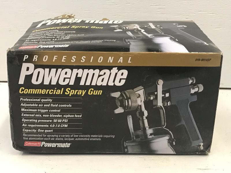 lot 90 image: Coleman Powermate Commercial Spray ...