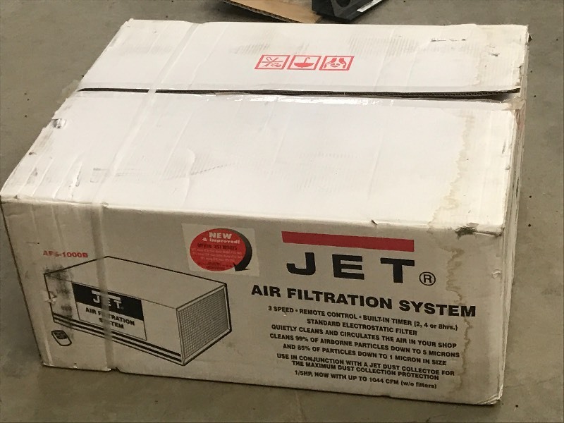 lot 101 image: JET 3-Speed Air Filtration System, ...