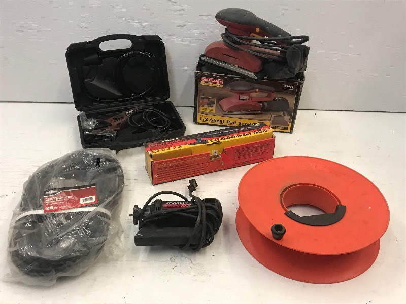 lot 102 image: Lot Of Assorted Cord Reel, 25ft He...