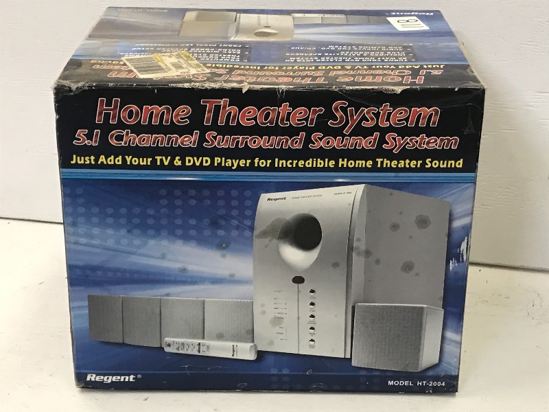 lot 118 image: 5.1-Channel Home Theater Surround S...