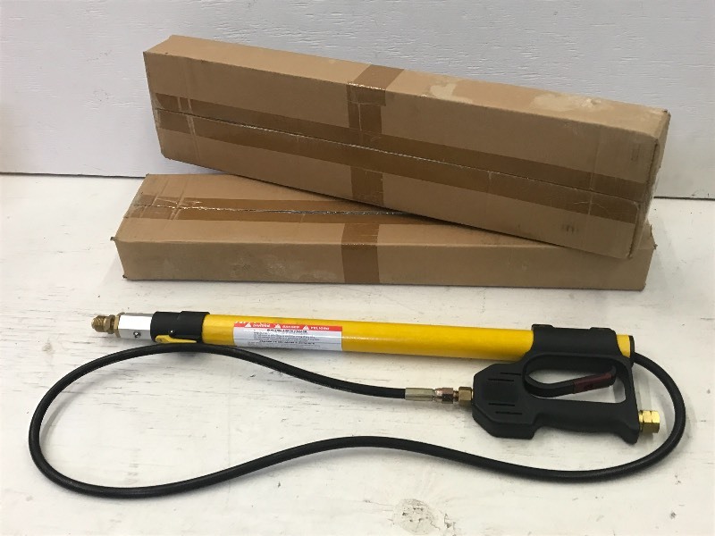lot 128 image: (2) New 4ft Telescoping Pressure Wa...