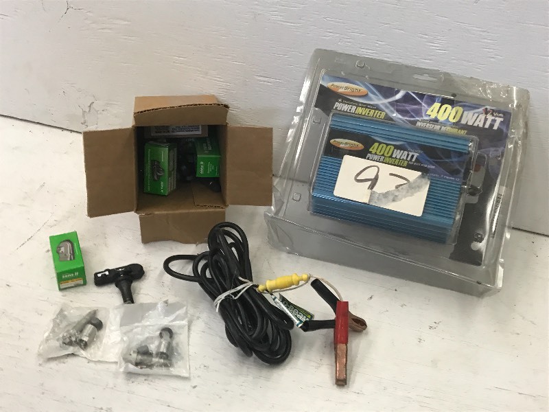 lot 141 image: (1) 400Watt Power Inverter & (1) Bo...