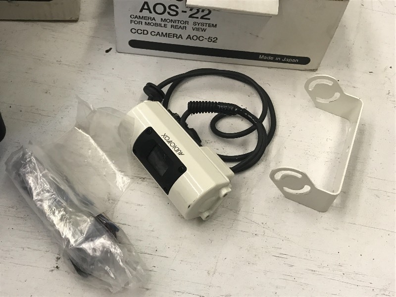 lot 143 image: Audiovox AOS-22 Rear-View Camera Sy...