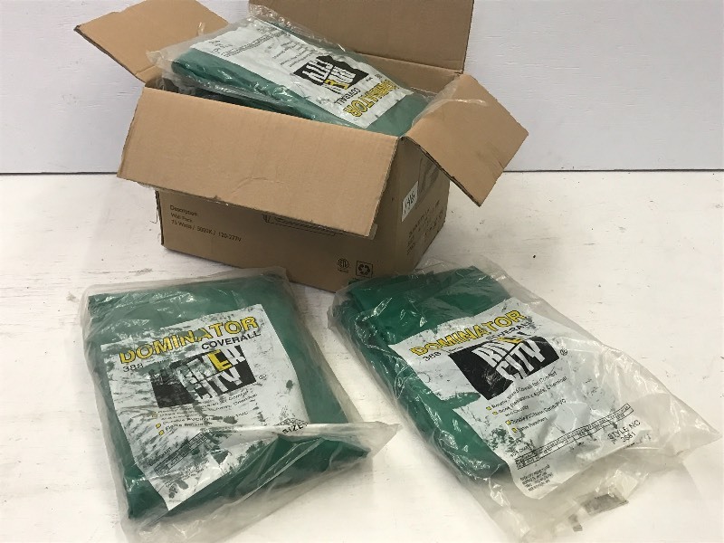 lot 146 image: Lot Of (8) New Dominator Coverall ...