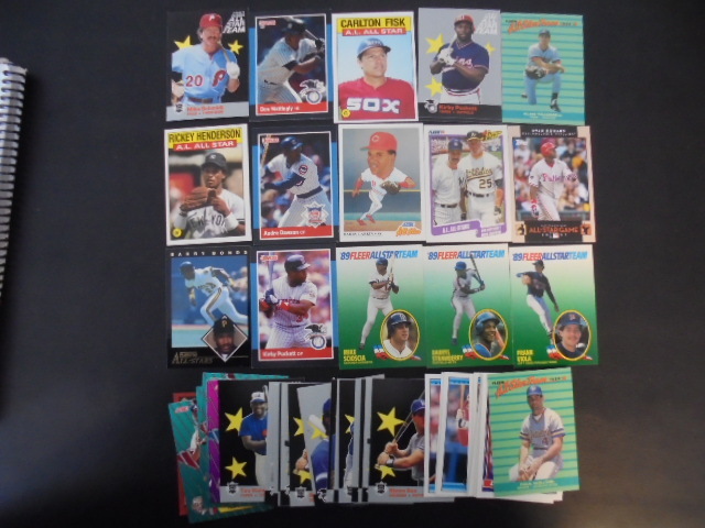 lot 57 image: MLB All Star Baseball Cards
