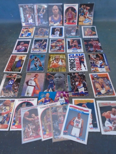 lot 25 image: Charles Barkley BasketBall Cards