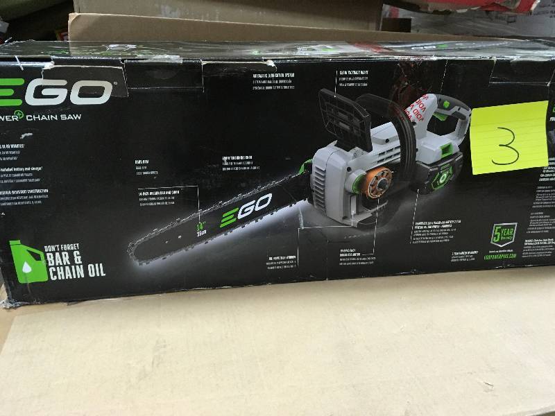 EGO 56V Lithium-Ion 14 Chain Saw 2.0Ah Kit New