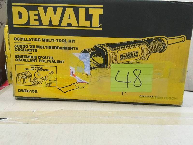 DeWalt 3 Amp Oscillating Multi-Tool Kit not used