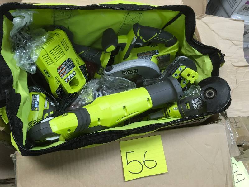 Ryobi ONE 18V Ultimate Combo Kit ( 6-Piece)�in like new condition