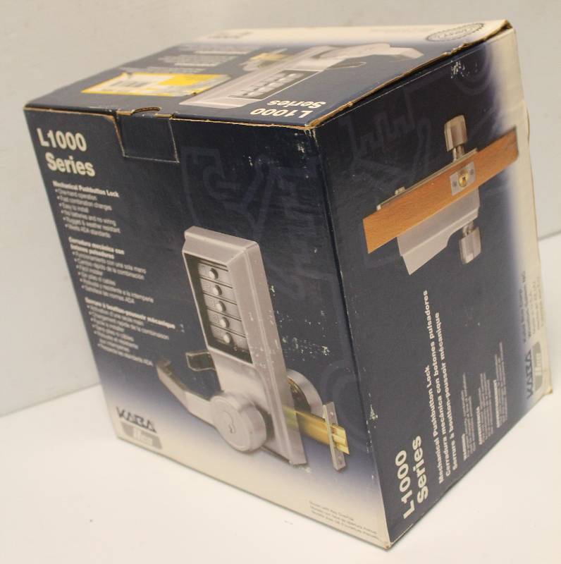 lot 15 image: Key Less Mechanical Pushbutton Lock