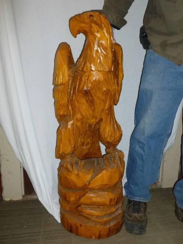 Chain Saw Art Eagle