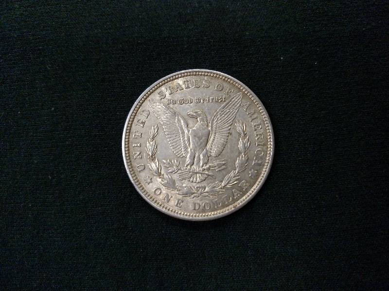 lot 38 image: 1921 D Morgan Silver Dollar...