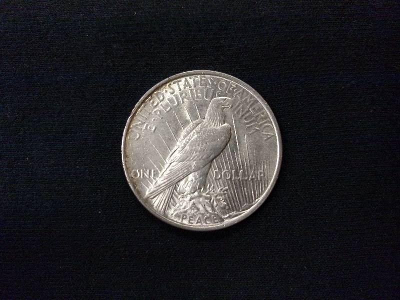 lot 43 image: 1922 Peace Silver Dollar...