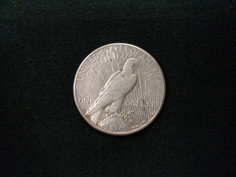 lot 57 image: 1923 S Peace Silver Dollar...