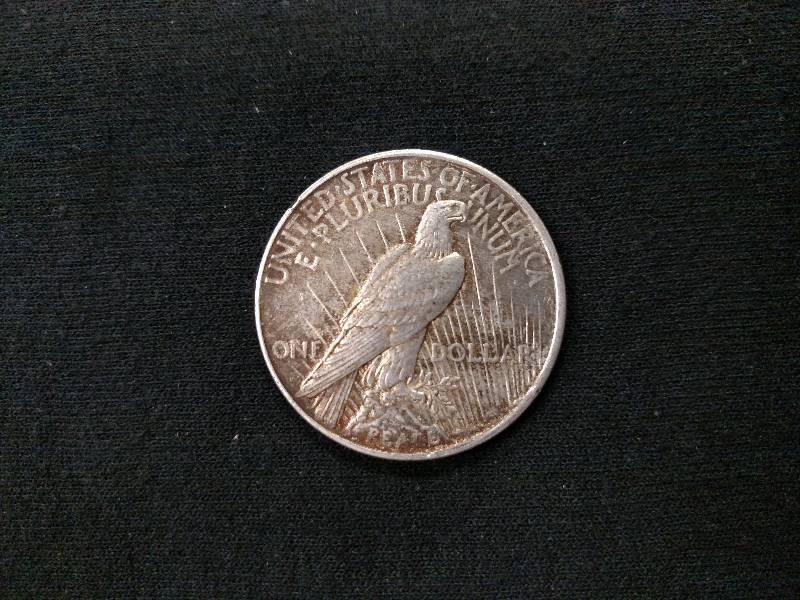 lot 65 image: 1926 D Peace Silver Dollar...