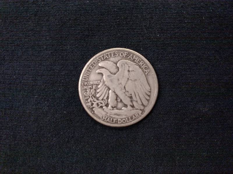 lot 98 image: 1935 D Walking Liberty Silver Half ...