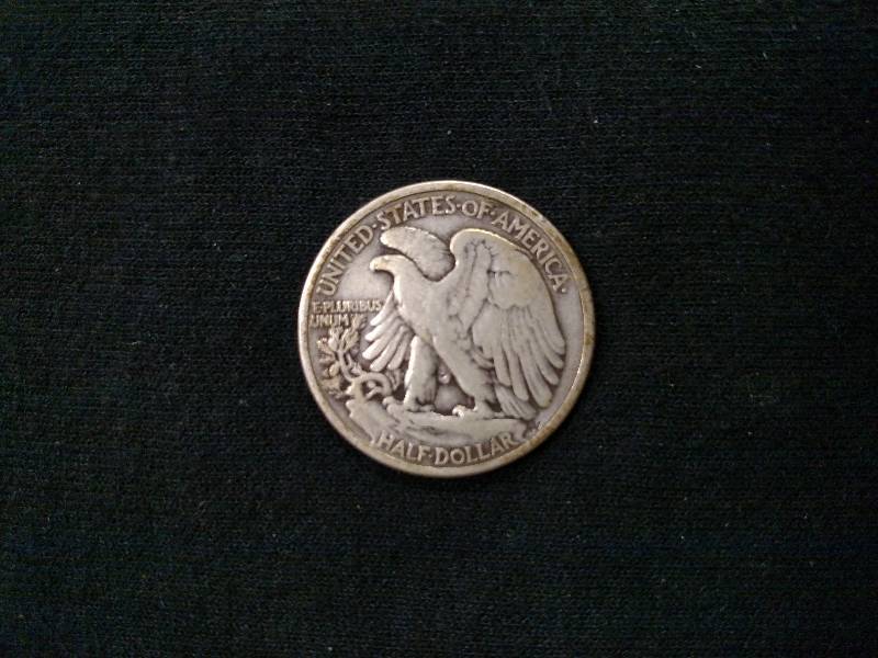 lot 100 image: 1936 Walking Liberty Silver Half Do...