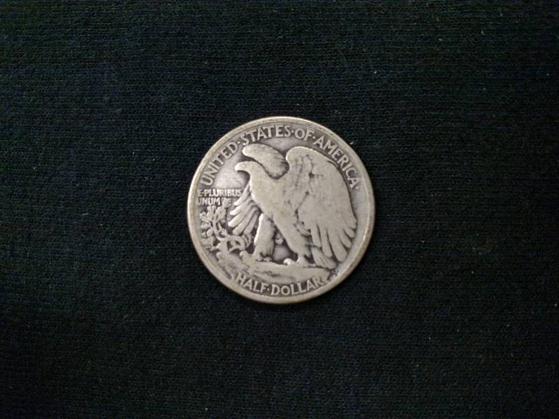 lot 102 image: 1937 Walking Liberty Silver Half Do...