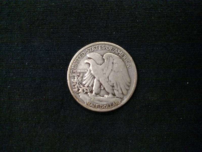 lot 103 image: 1938 Walking Liberty Silver Half Do...
