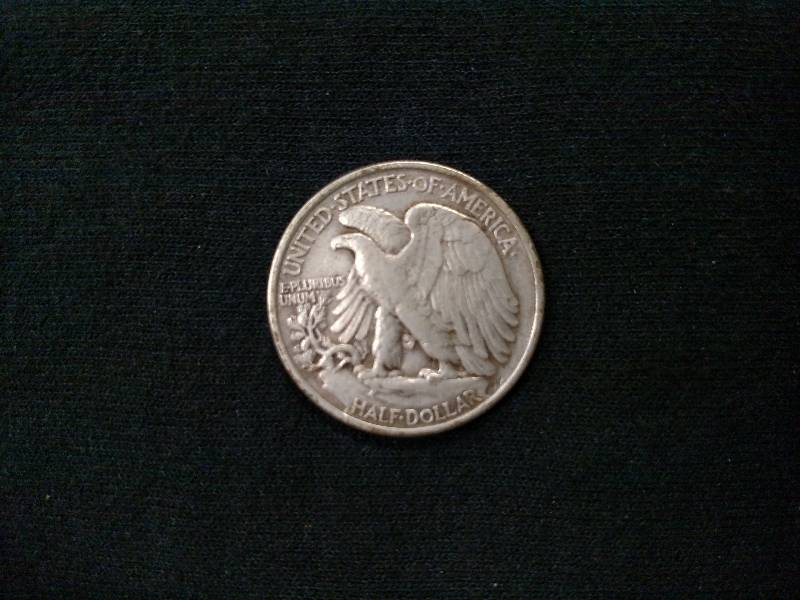 lot 113 image: 1943 Walking Liberty Silver Half Do...