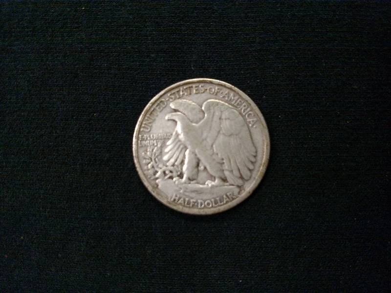 lot 117 image: 1944 S Walking Liberty Silver Half ...