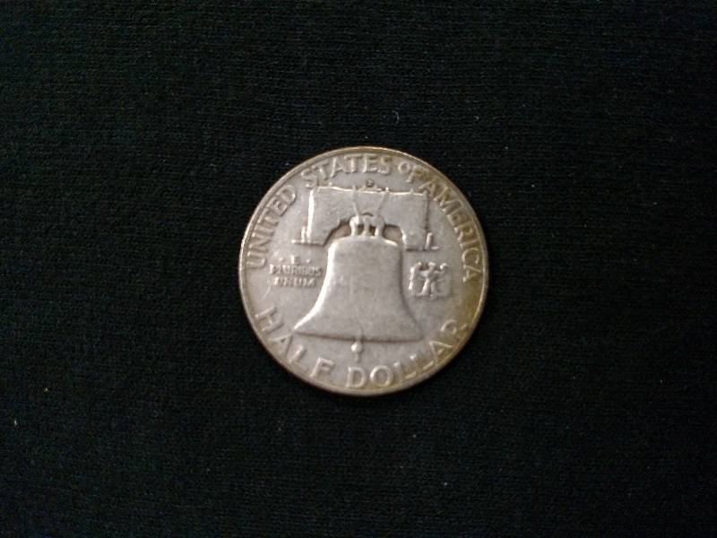 lot 125 image: 1952 D Franklin Silver Half Dollar...