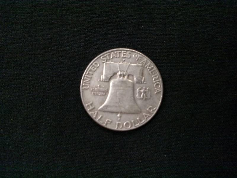 lot 129 image: 1962 D Franklin Silver Half Dollar...