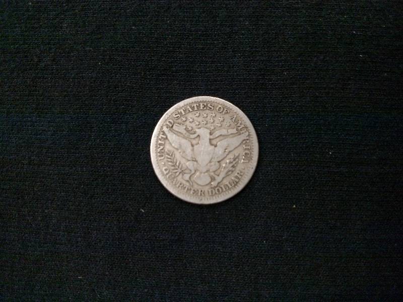 lot 137 image: 1916 Barber Silver Quarter...