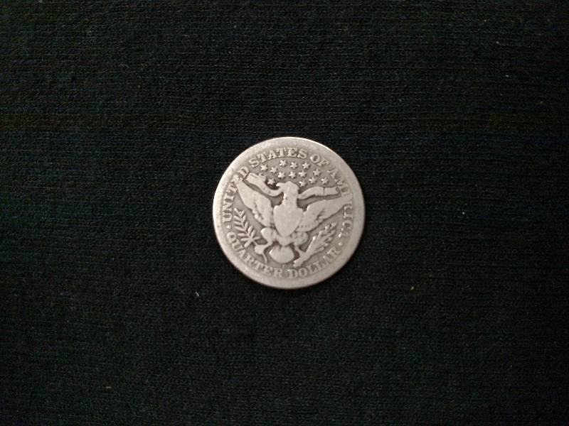 lot 138 image: 1916 D Barber Silver Quarter...