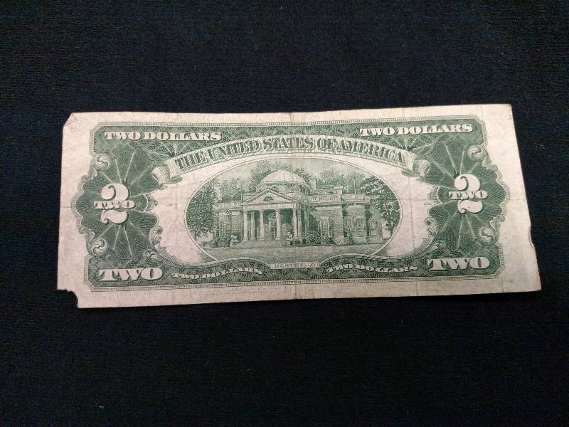 lot 167 image: 1953 A Two Dollar Red Seal Note...