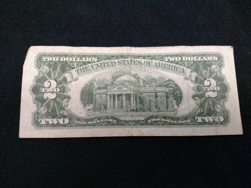 lot 169 image: 1963 Two Dollar Red Seal Note...