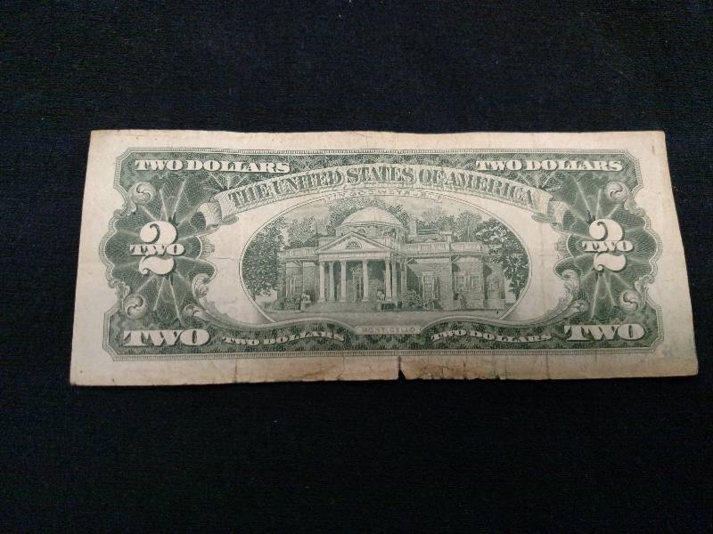 lot 170 image: 1963 Two Dollar Red Seal Note...