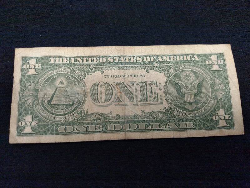 lot 174 image: 1957 B One Dollar Silver Certificat...
