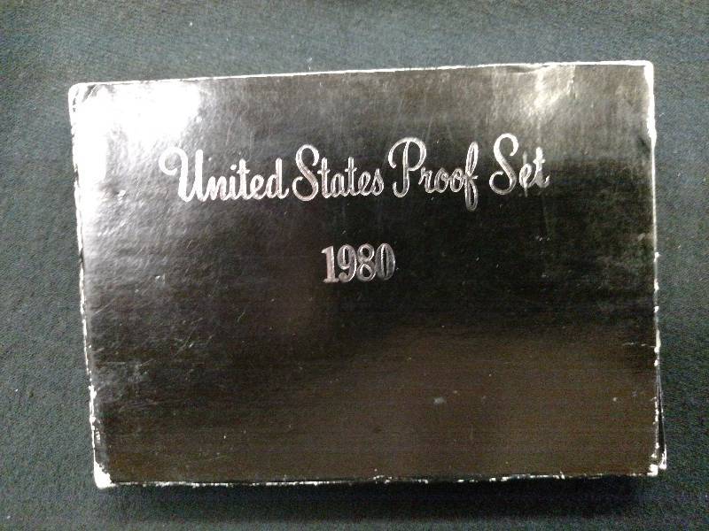 lot 179 image: 1980 U.S Proof Coin Set...