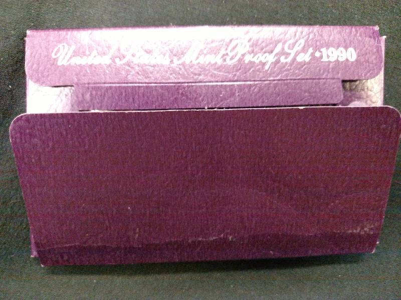 lot 188 image: 1990 U.S Proof Coin Set...