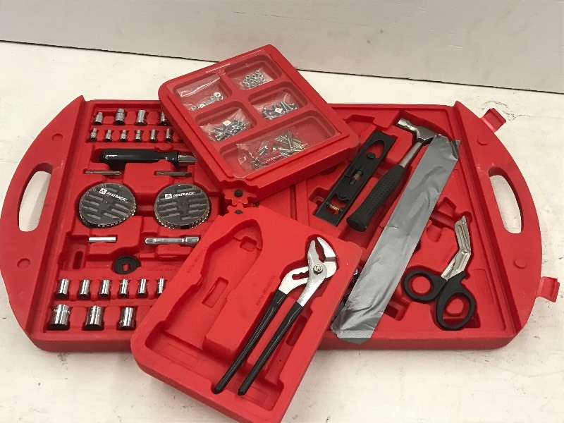 lot 21 image: Alltrade Household Tool Set With Ca...
