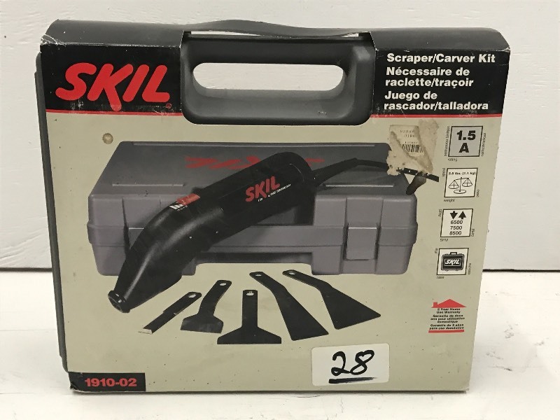 lot 28 image: Unused Skil Multi-Tool Set, 115Volt...