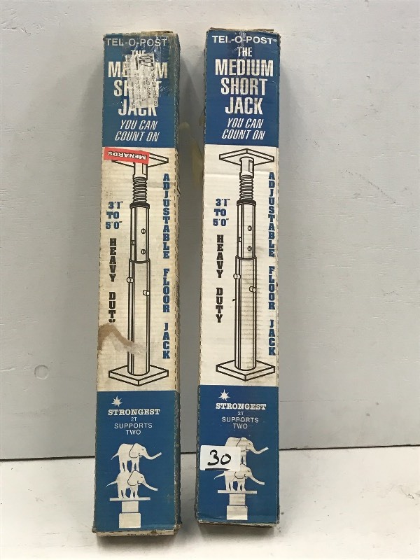 lot 30 image: (2) Unused 31--5ft Adjustable Flo...
