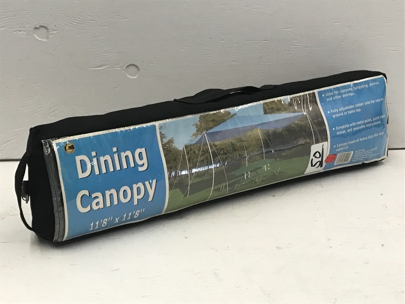 lot 50 image: Unused 118 x 118 Dining Canopy ...