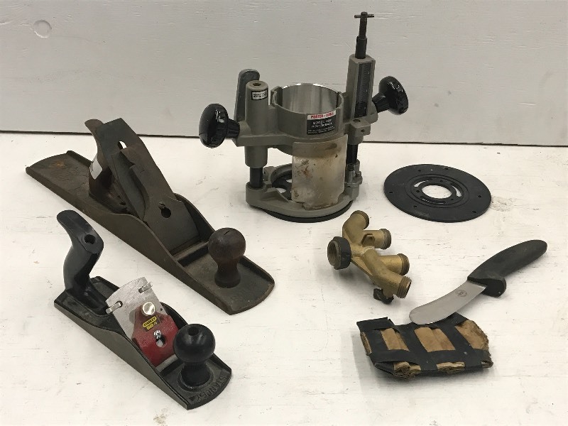 lot 52 image: Lot Of (2) Vintage Hand Planers, (...