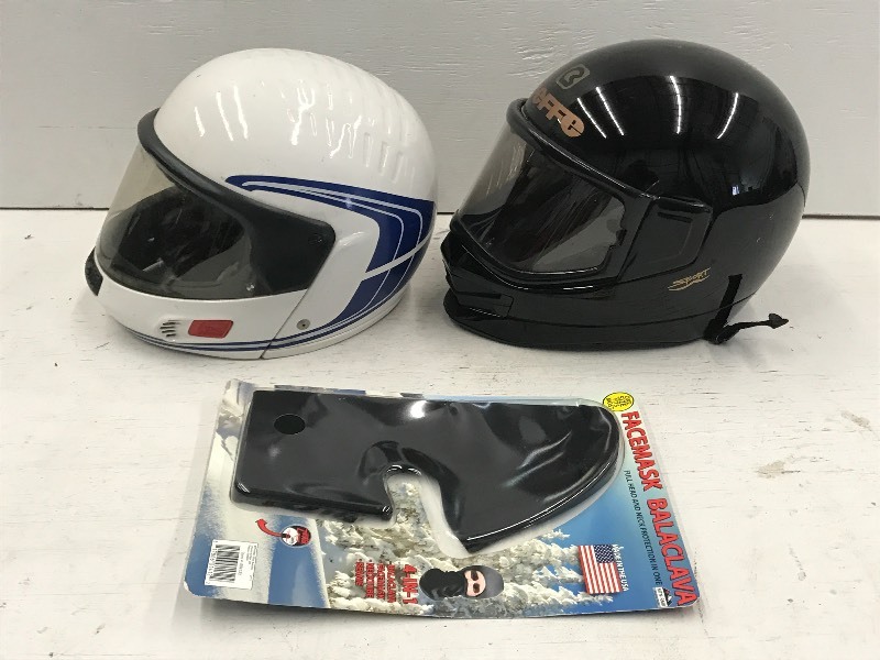 lot 59 image: Lot Of New Full Head Face Mask & (...