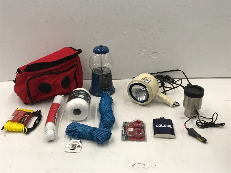 lot 62 image: Box Of Assorted Gumball Machine, S...