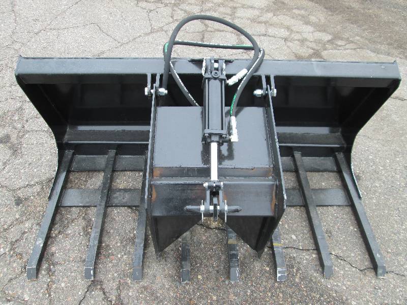 Brand New 5 Skid Steer Single Grapple - Bucket