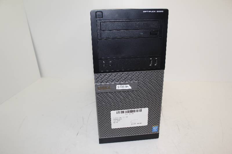lot 2 image: DELL OPTIPLEX 3020 COMPUTER 3.4ghZ PROCESSOR 500GB HD, 4GB RAM