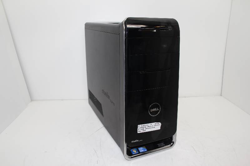 lot 27 image: Dell Studio desktop computer with an i7-870 processor